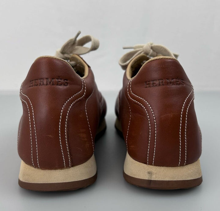 Hermes "Quicker" platform sneakers (size 7.5)