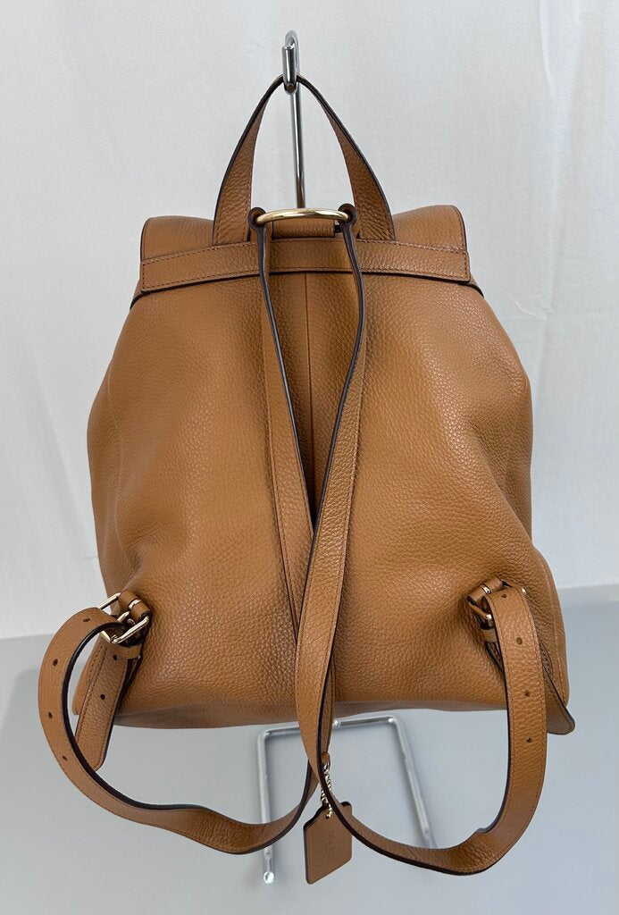 Coach "Pennie" pebbled backpack