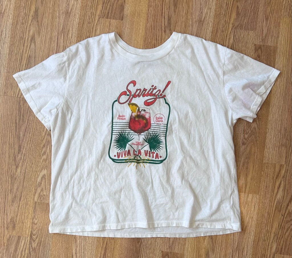 Girl Dangerous spritz tee (XL)
