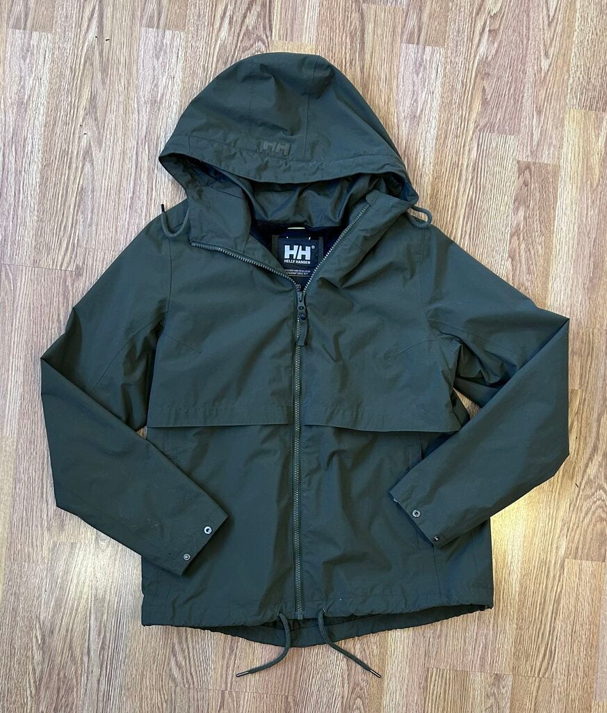 Helly Hansen short hooded waterproof jacket (L)