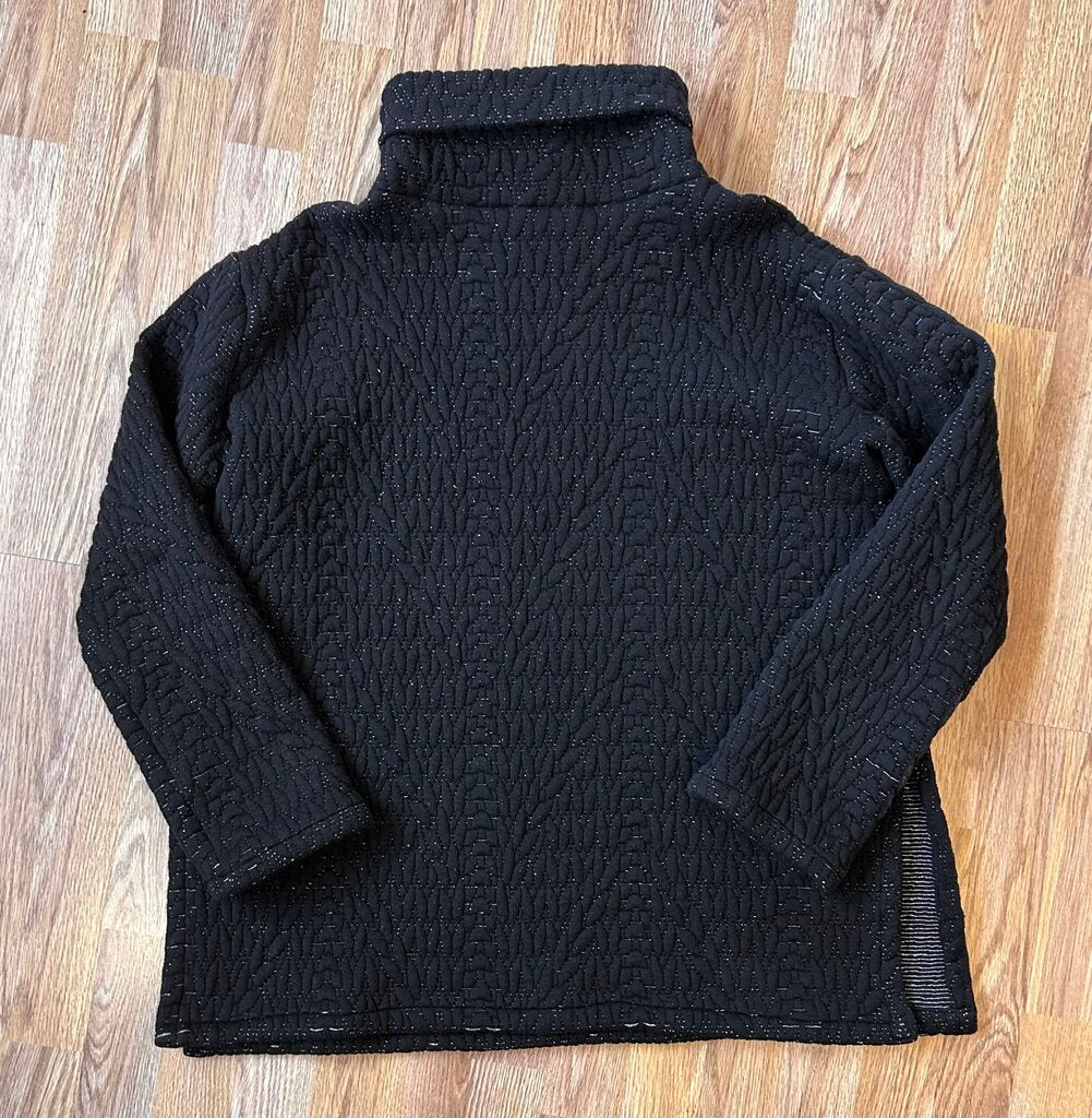 Sooley quilted cowl neck pullover (M/L)