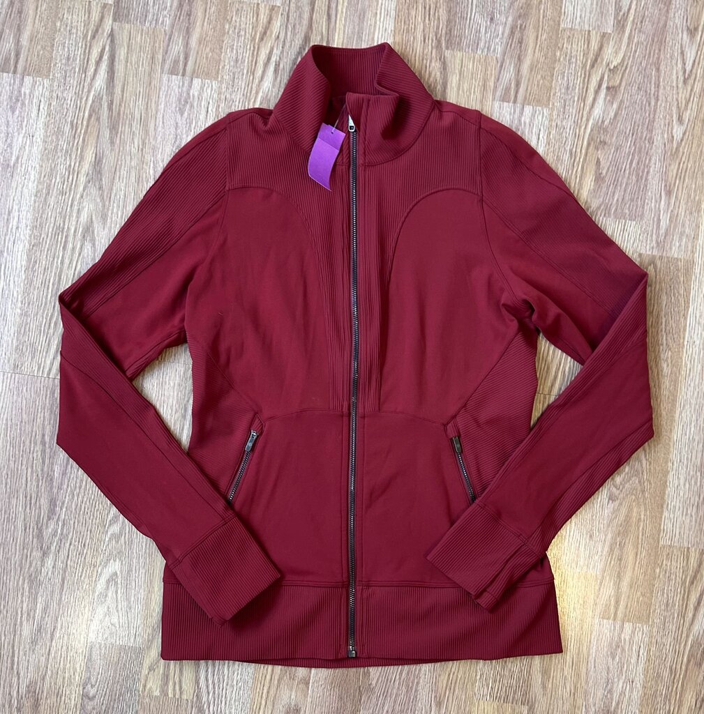 Lululemon "Movement To Movement" ribbed jacket (size 10)