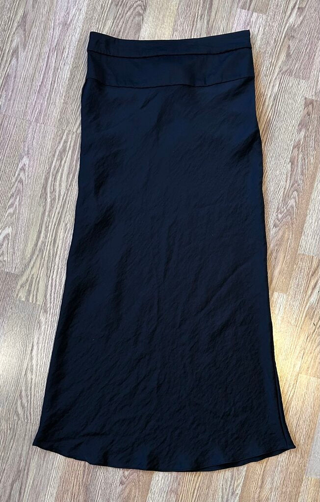 Free People satin midi skirt (size 6)