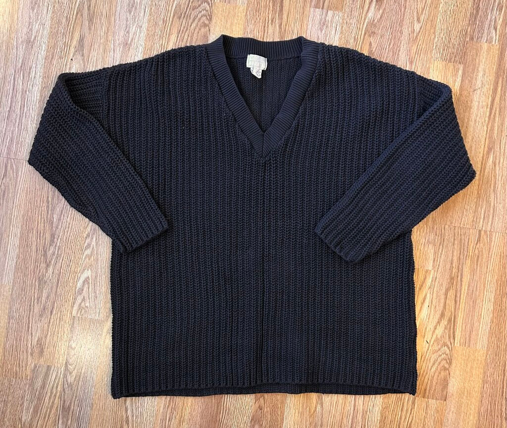 Moda International v-neck cableknit (XXL)