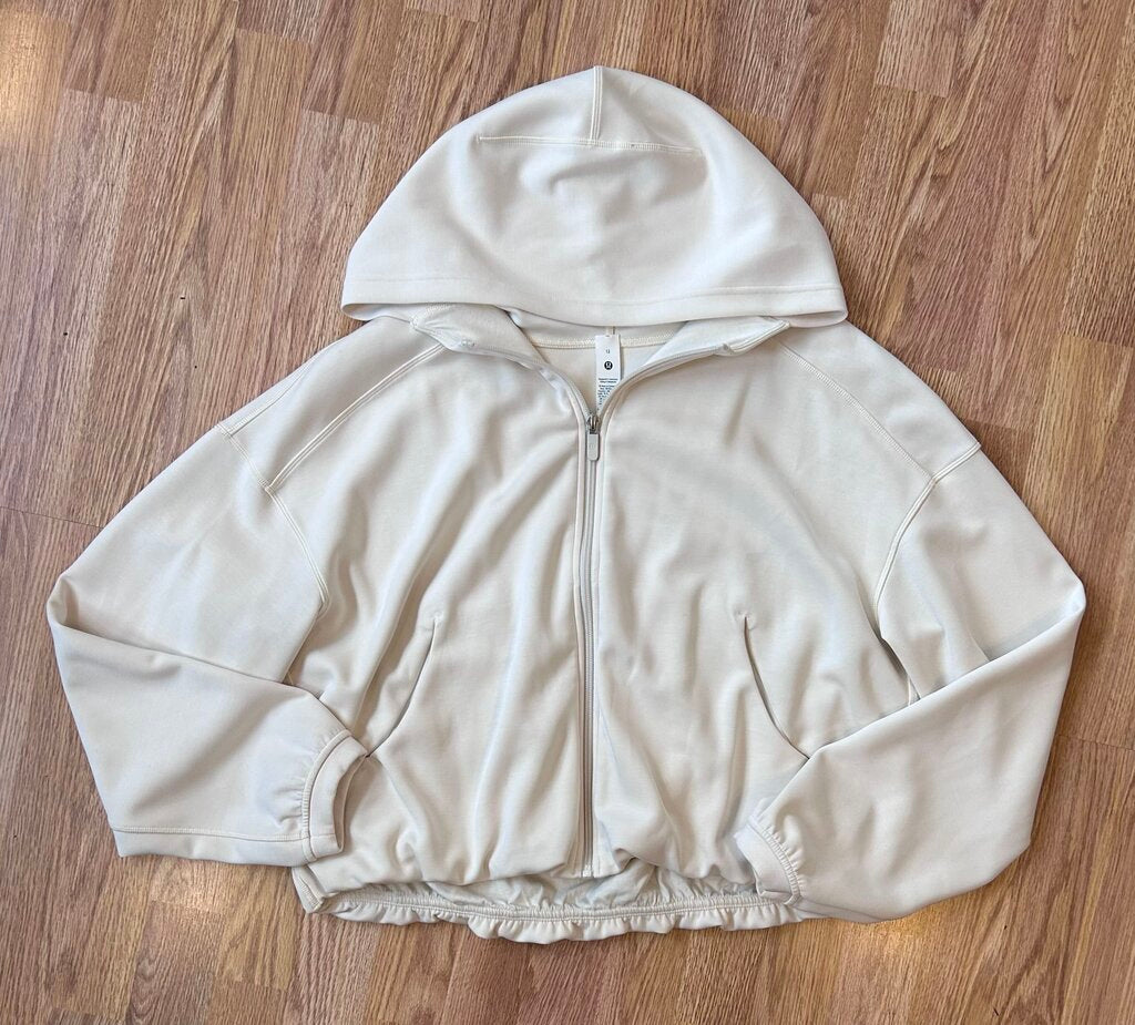 Lululemon Softstreme Full-Zip Hoodie (size 12)