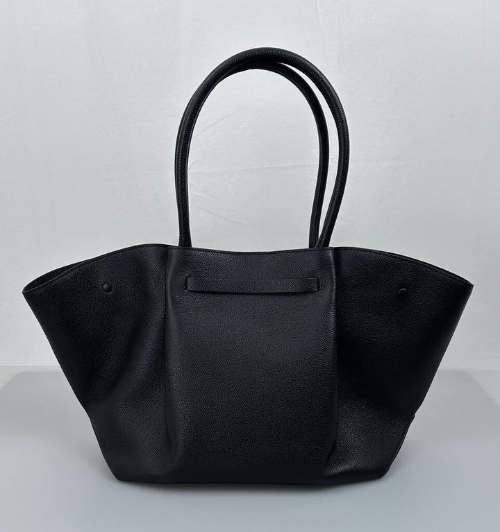 Demellier "New York" pebbled leather tote