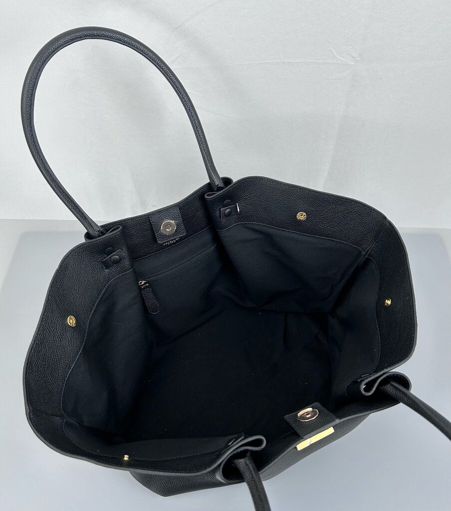Demellier "New York" pebbled leather tote