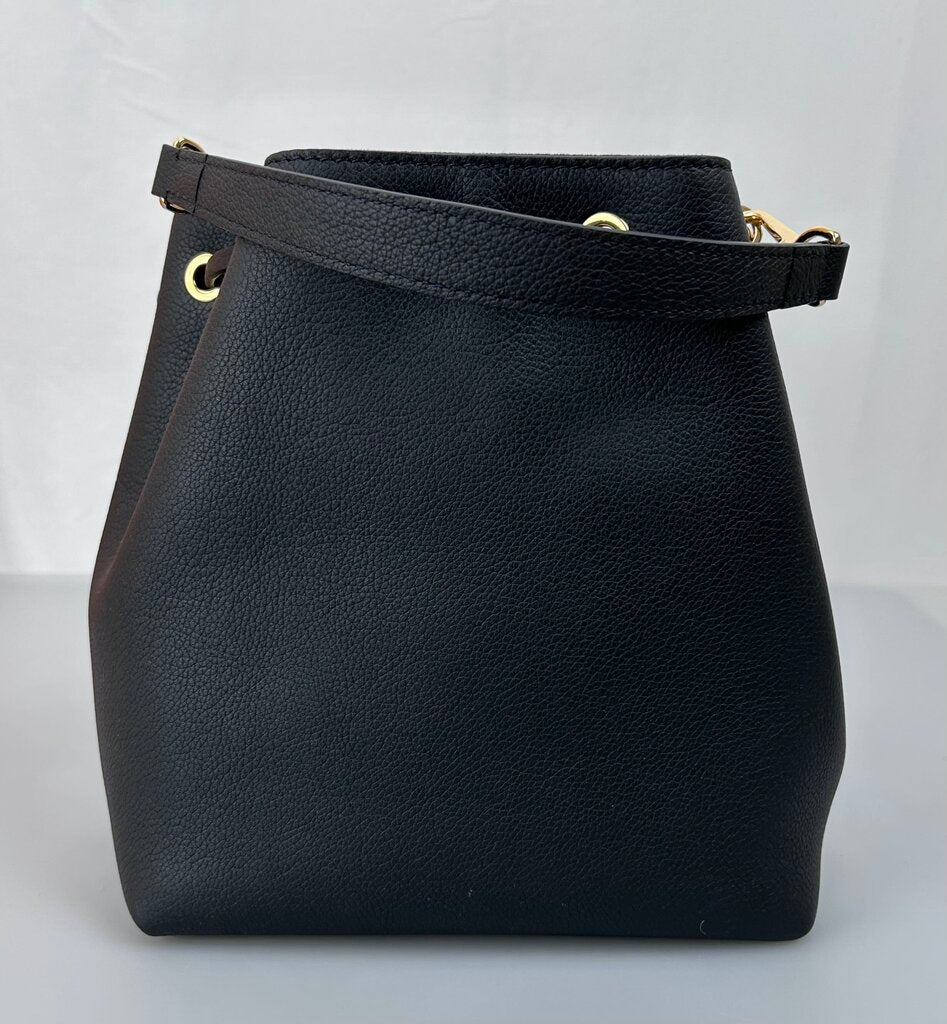 Louis Vuitton Lockme Leather Bucket Bag