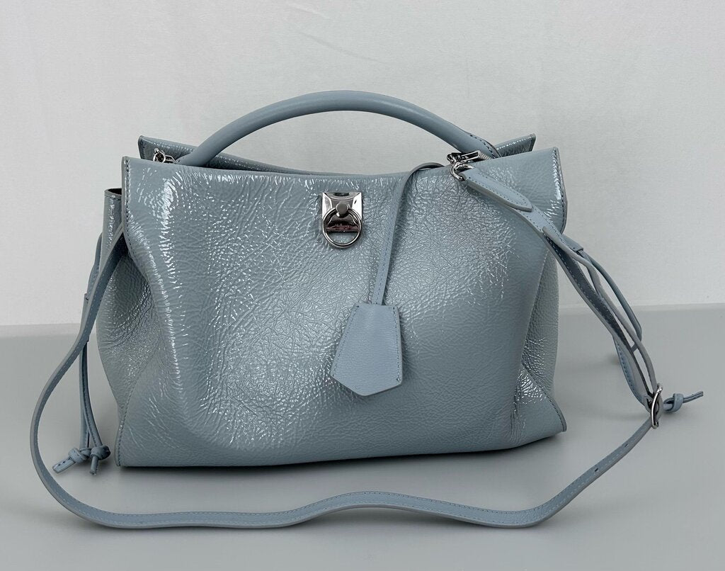 Mulberry Iris Spongy Patent bag