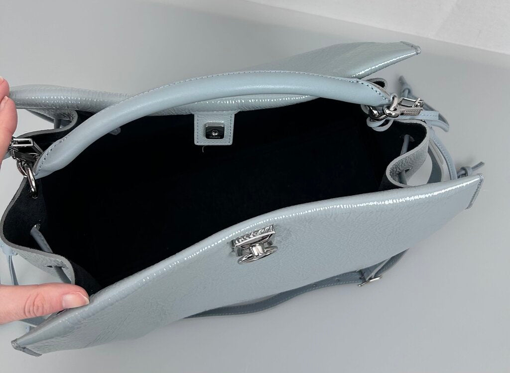 Mulberry Iris Spongy Patent bag