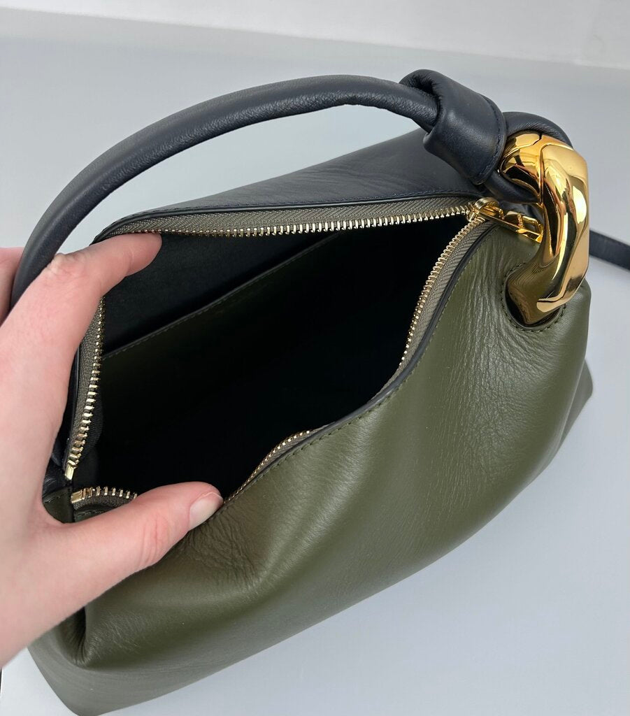 JW Anderson "Corner" colorblock crossbody satchel