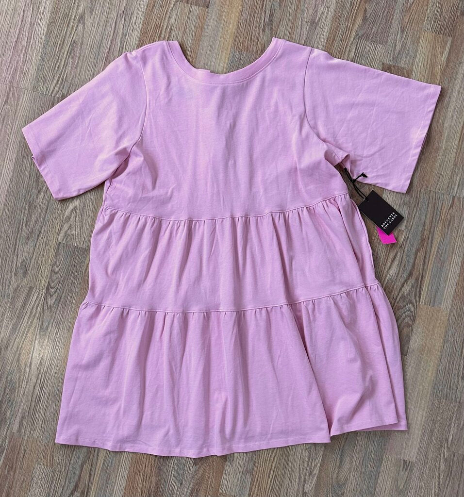 Brunette the Label NWT tiered tie back minidress (M/L)
