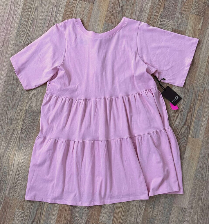 Brunette the Label NWT tiered tie back minidress (M/L)