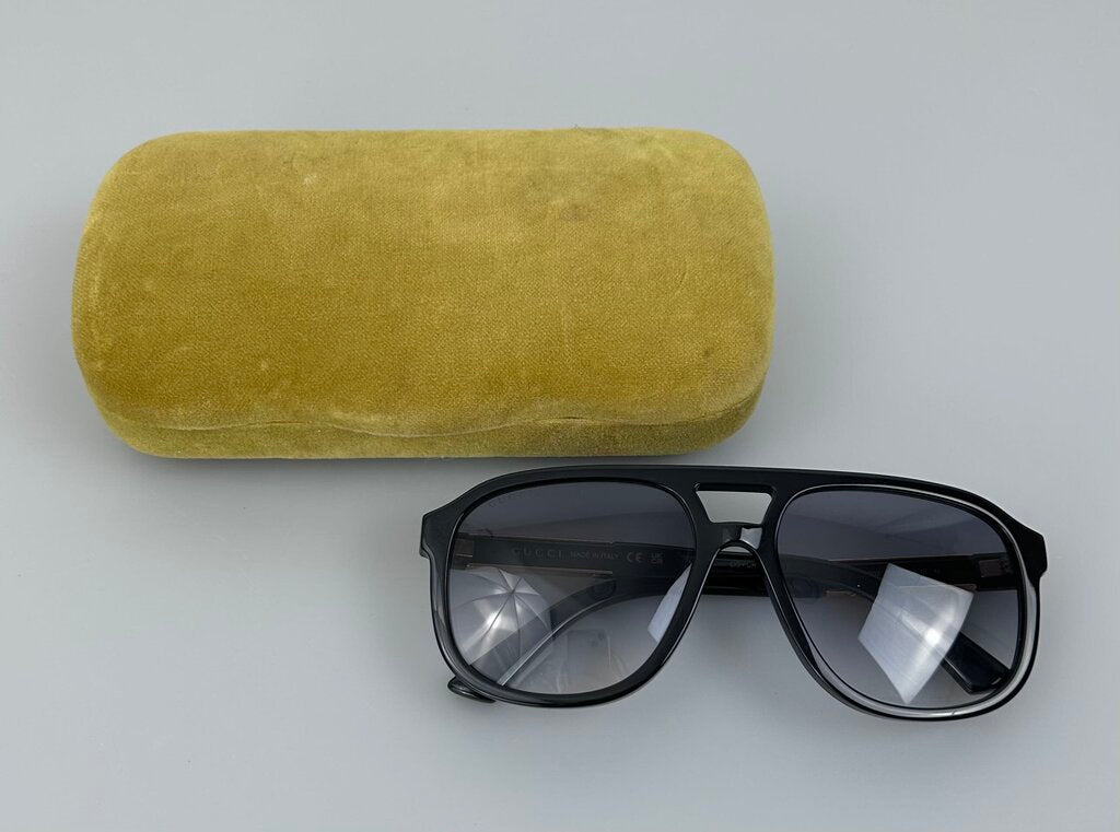 Gucci square aviator sunglasses