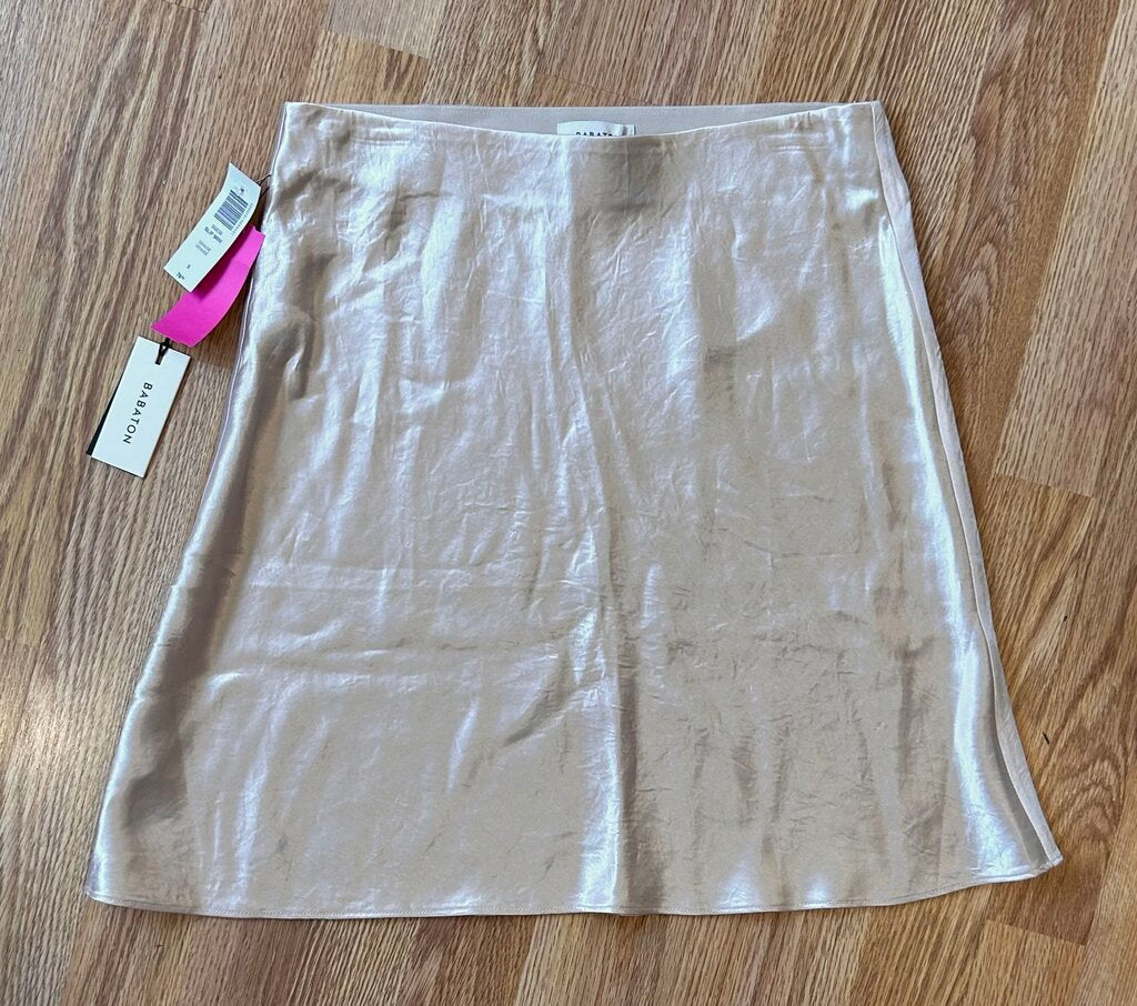Babaton NWT satin slip miniskirt (size 8)
