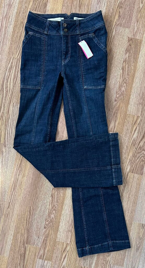 Pilcro (Anthropologie) high rise bootcut trouser (size 27)