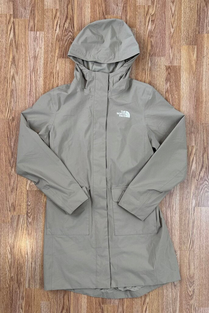 North Face Rain Jacket with elastic waist size XS