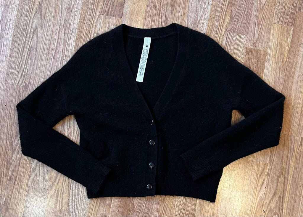 Lululemon alpaca blend cardigan (XS)