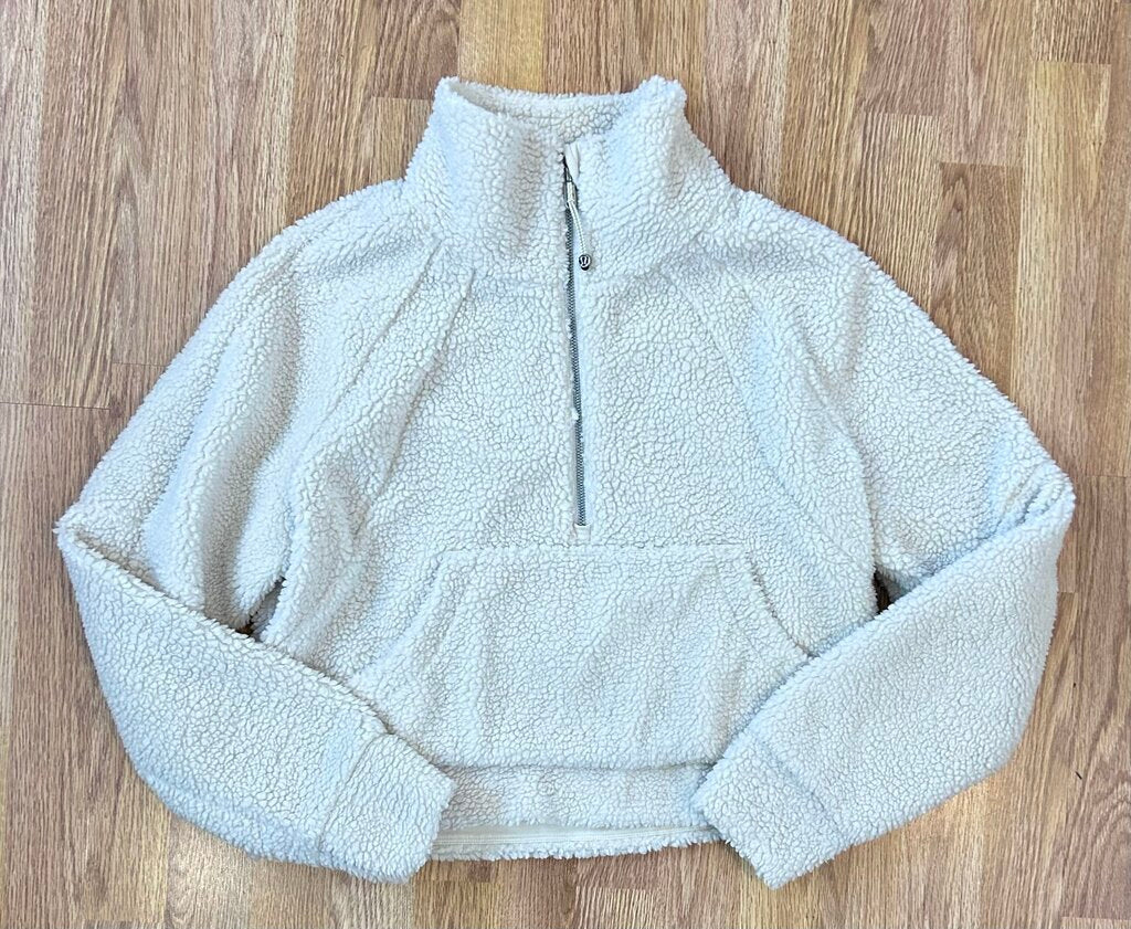 Lululemon scuba oversized fleece funnel neck pullover (XS/S)