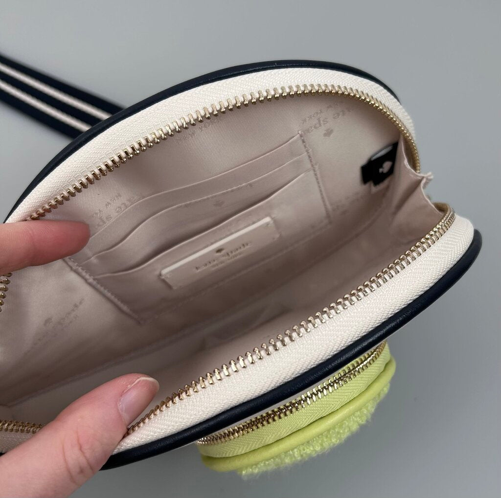 Kate Spade tennis racket sling style bag