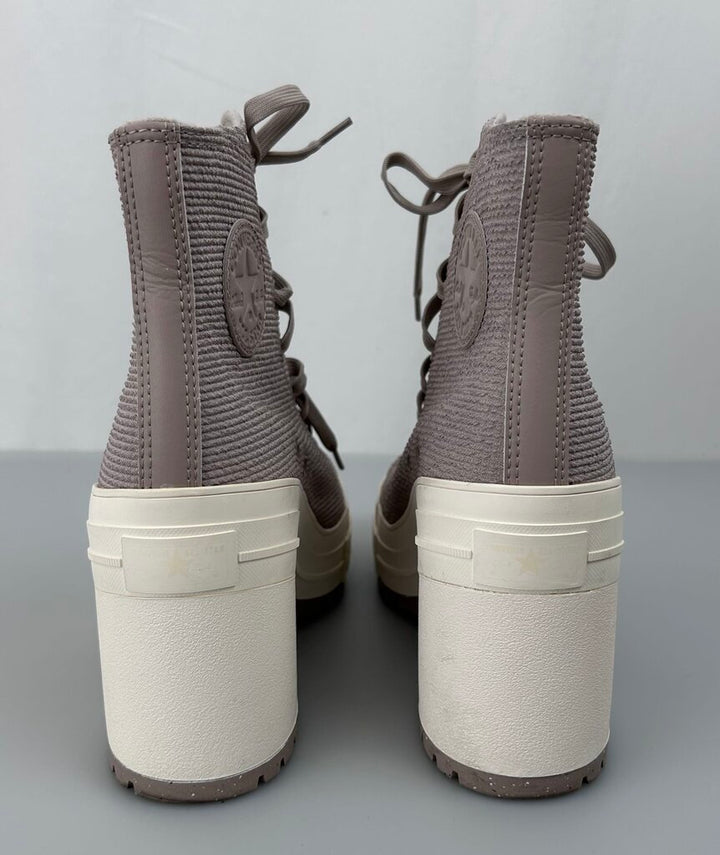 Converse heeled platform high top (size 10.5)