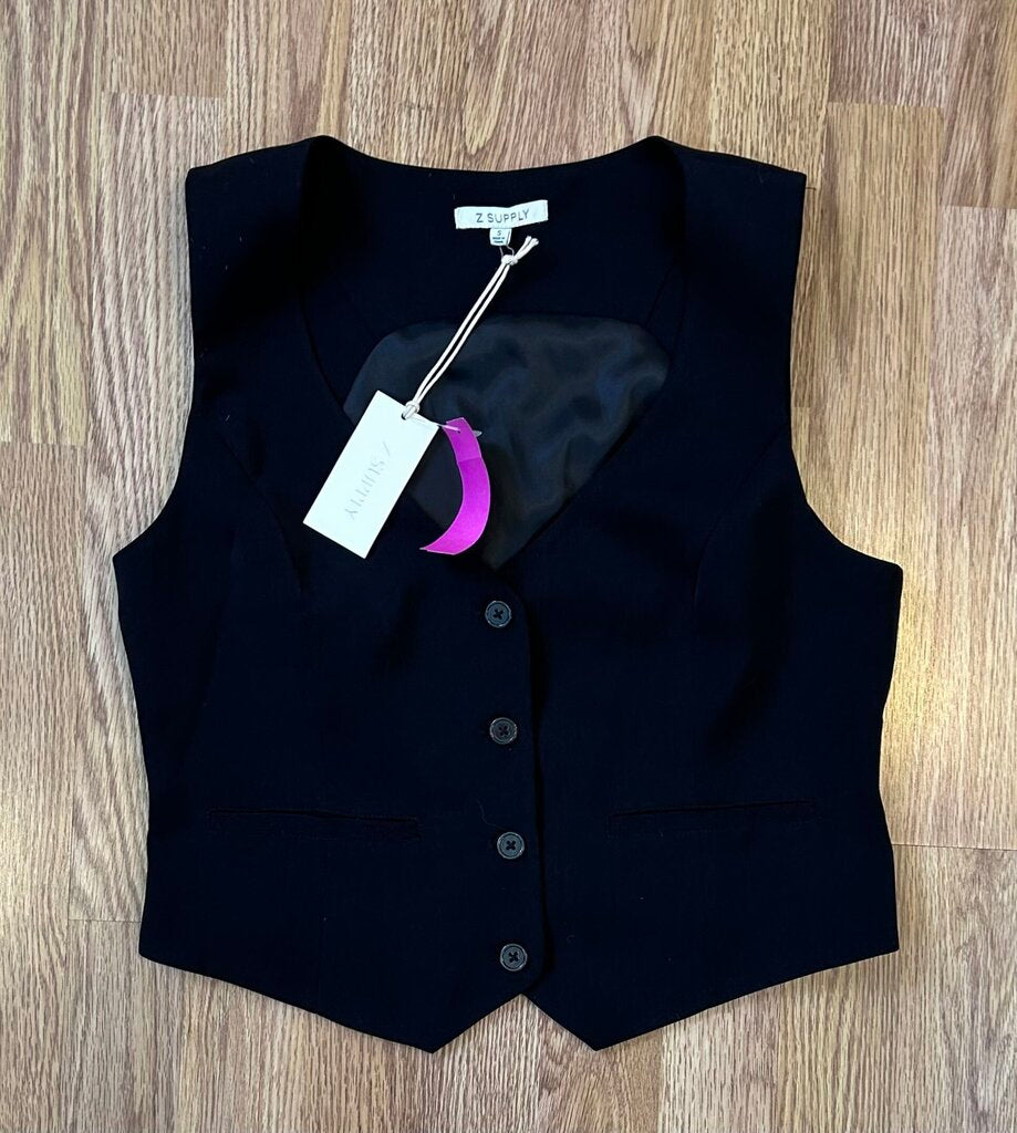 Z Supply NWT button down suit style vest (S)