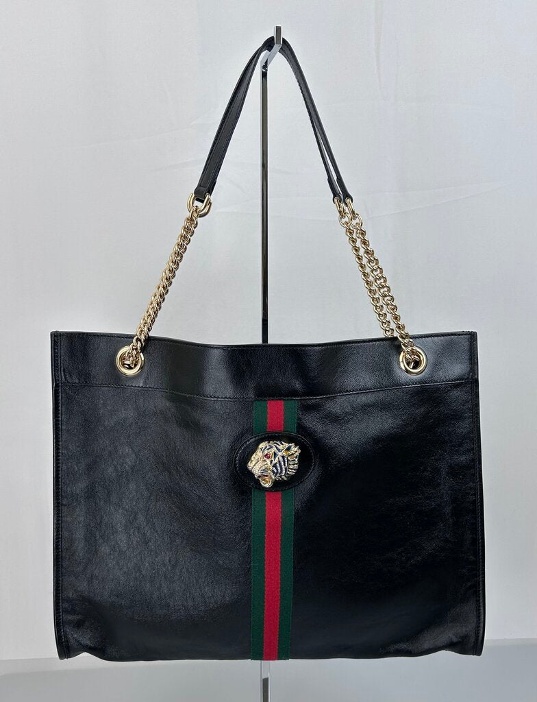 Gucci Rajah leather tote
