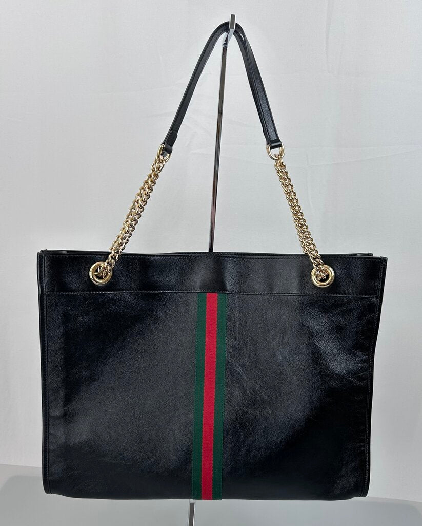 Gucci Rajah leather tote