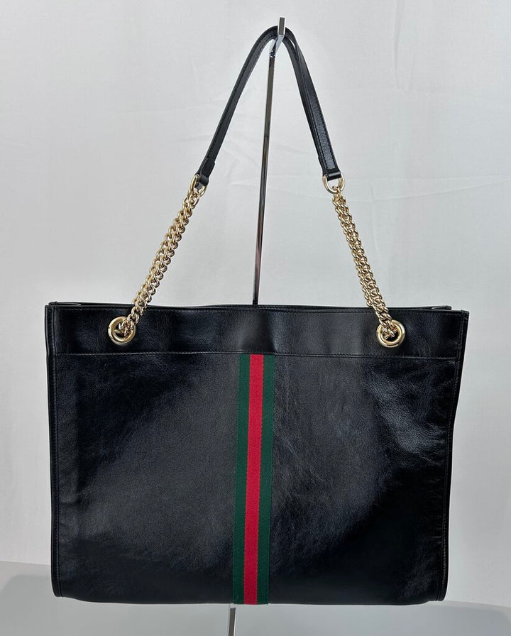 Gucci Rajah leather tote