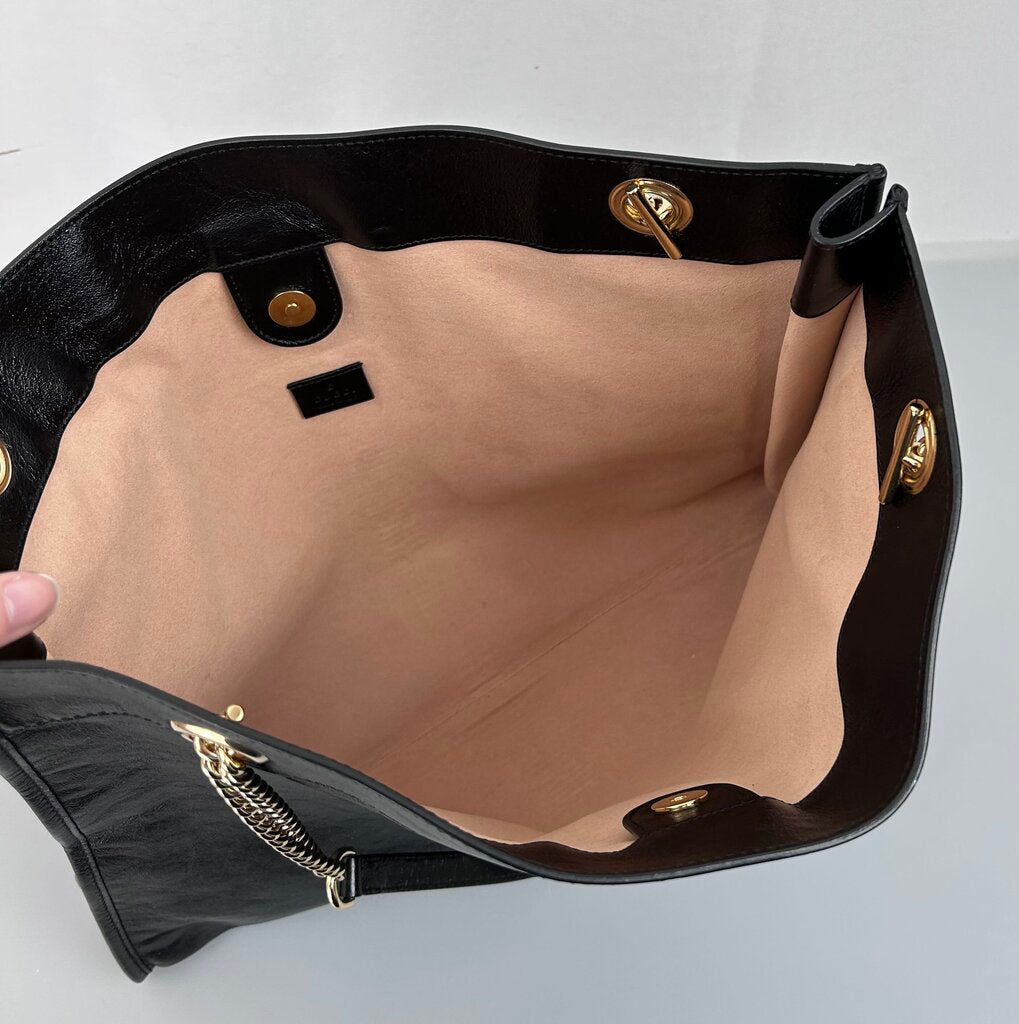 Gucci Rajah leather tote