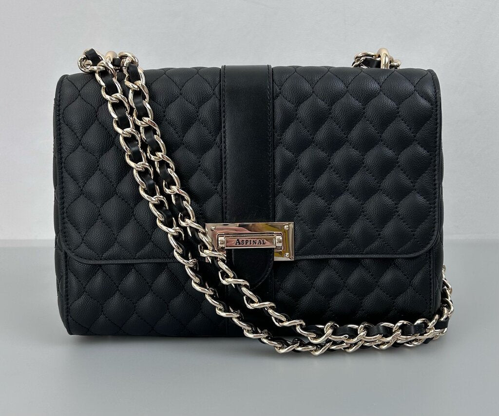 Aspinal of London large Lottie lambskin shoulder/crossbody