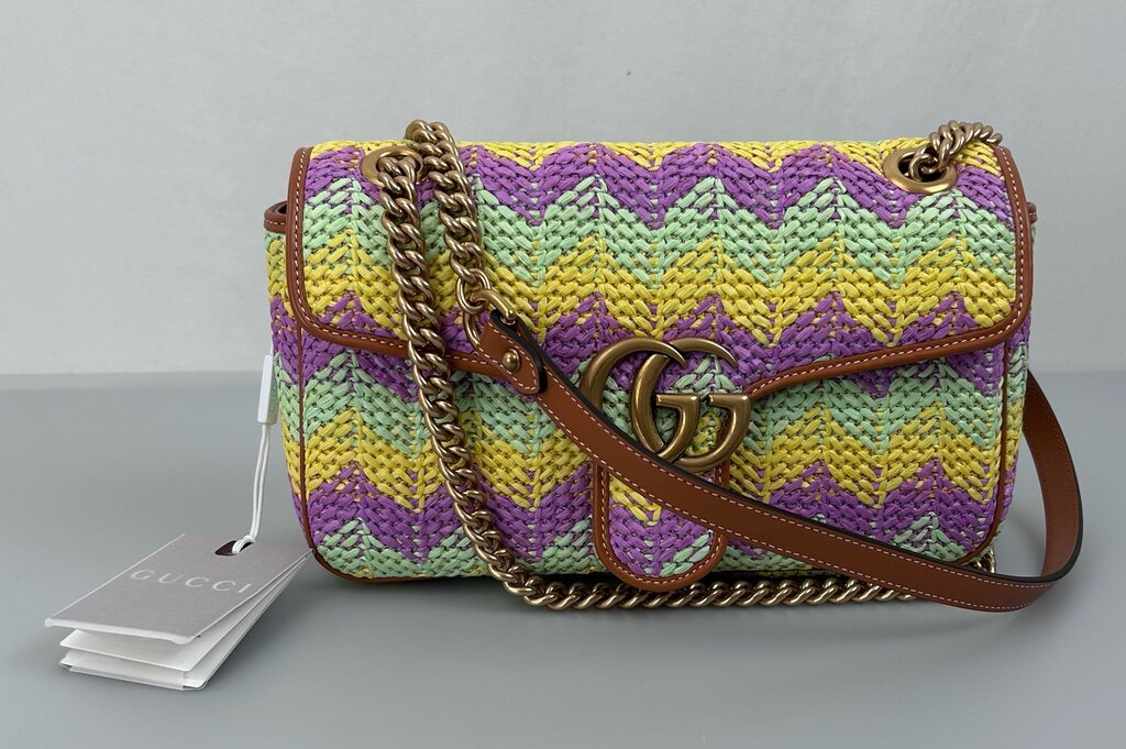 Gucci NWT 2024 Crochet Marmont shoulder/crossbody bag