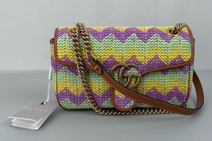 Gucci NWT 2024 Crochet Marmont shoulder/crossbody bag