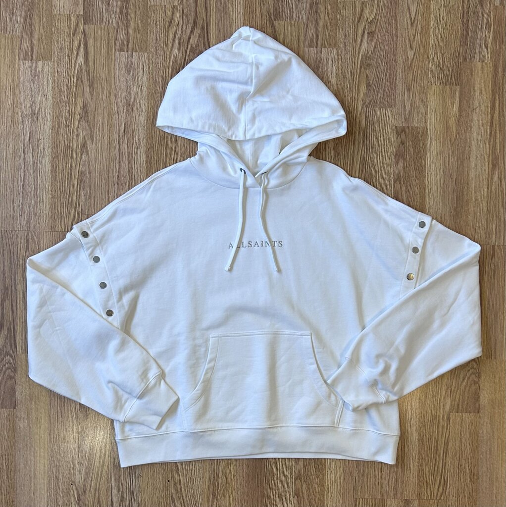 All Saints Amphie removable sleeve hoodie (L)
