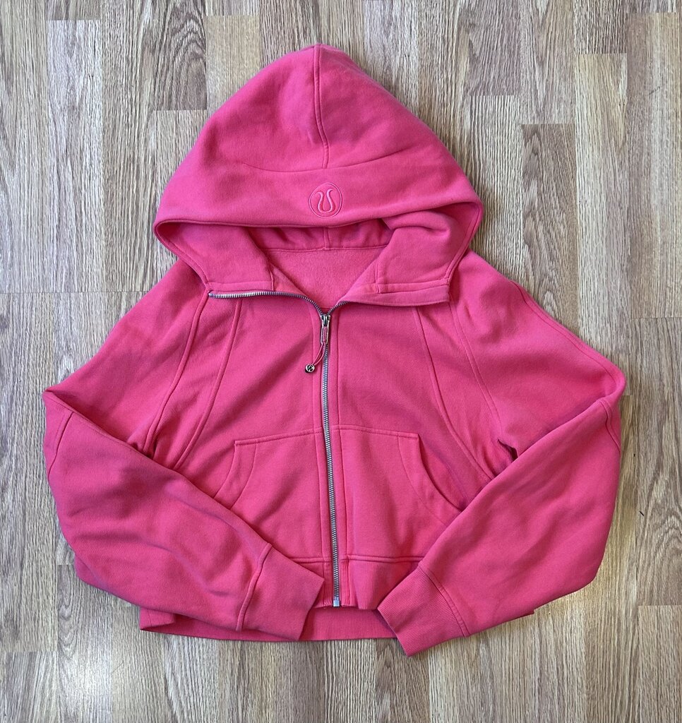 Lululemon scuba crop full zip hoodie (XS/S)