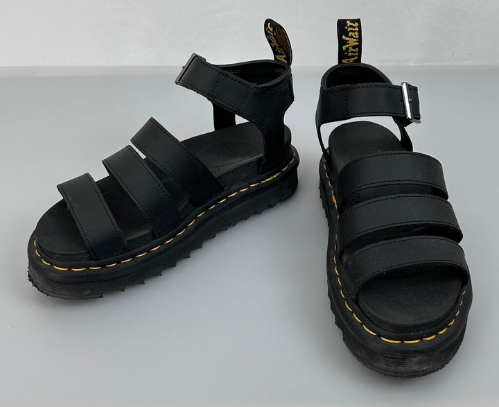 Dr. Martens ankle strap platform (size 7)