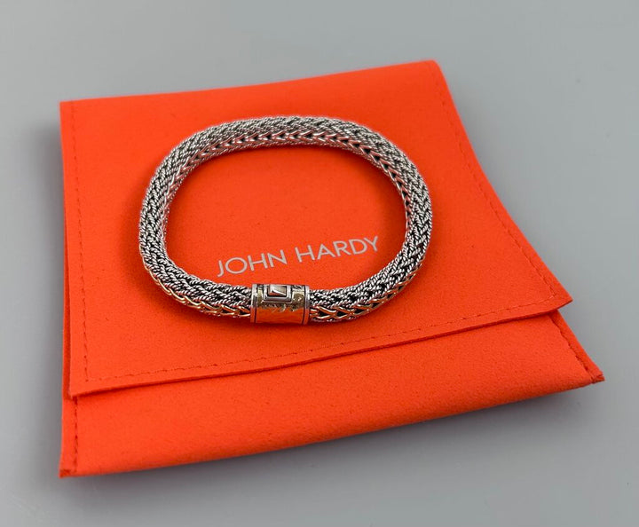 John Hardy reversible silver/gold bracelet