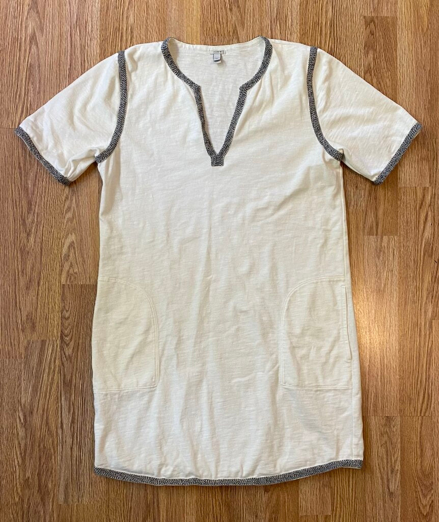 JCrew cotton v-neck tunic (M)