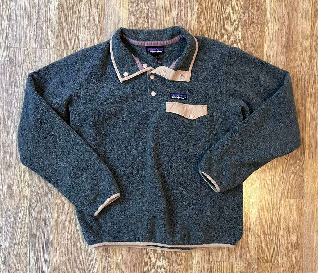Patagonia synchilla quarter snap pullover (S)