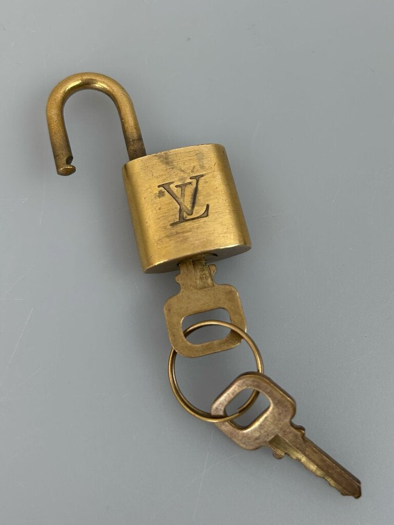 Louis Vuitton lock and key set