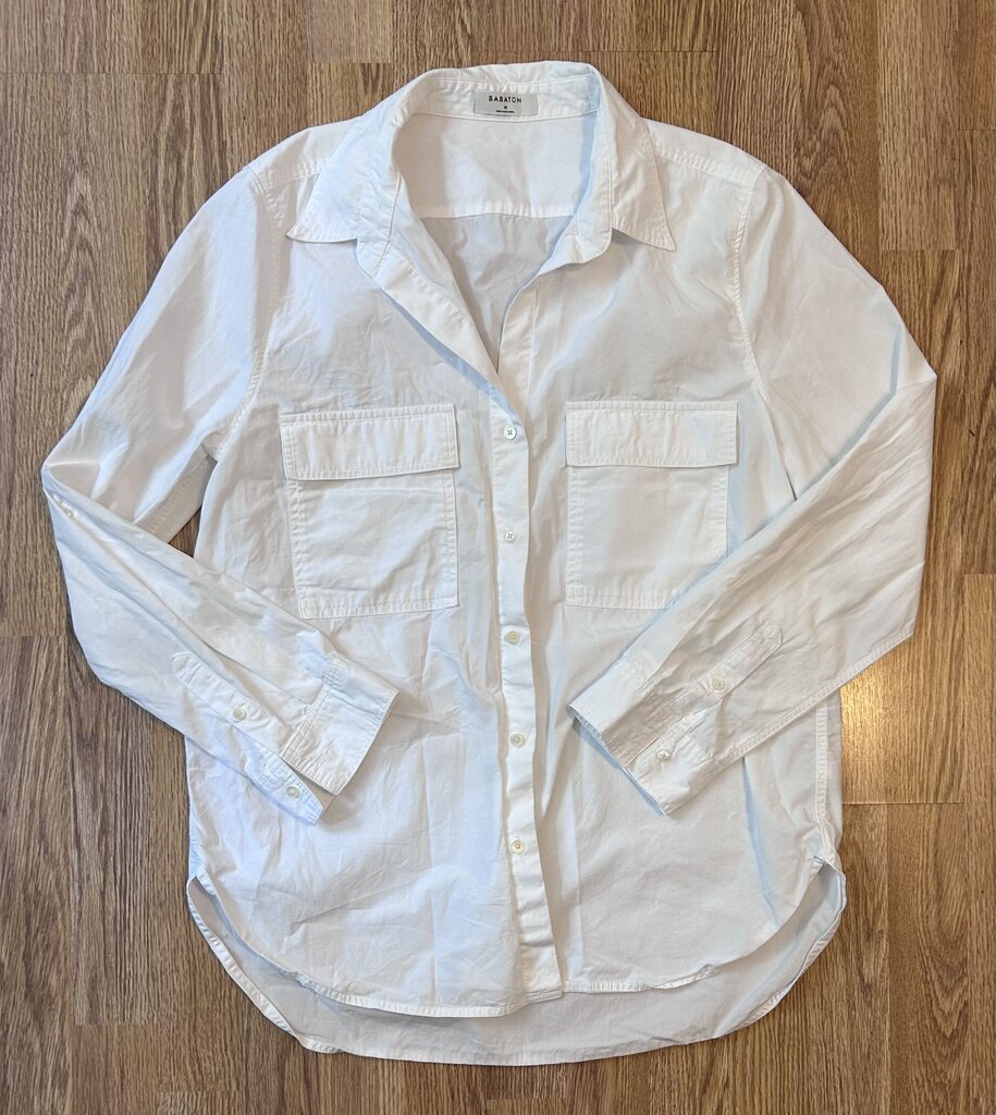 Babaton cotton utility button down (M)