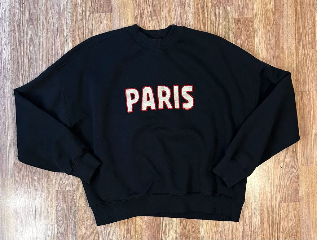 Mint Velvet "Paris" crew sweatshirt (L)