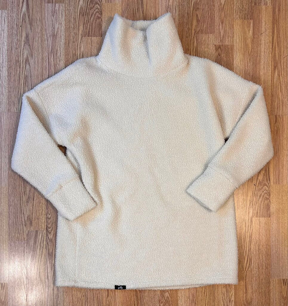 Gully teddy cowlneck fleece pullover (XL)