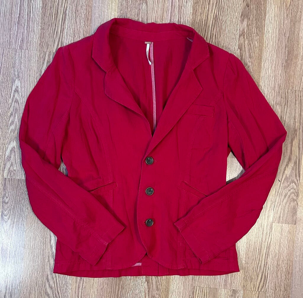 Free People lightweight 3-button blazer (size 10)