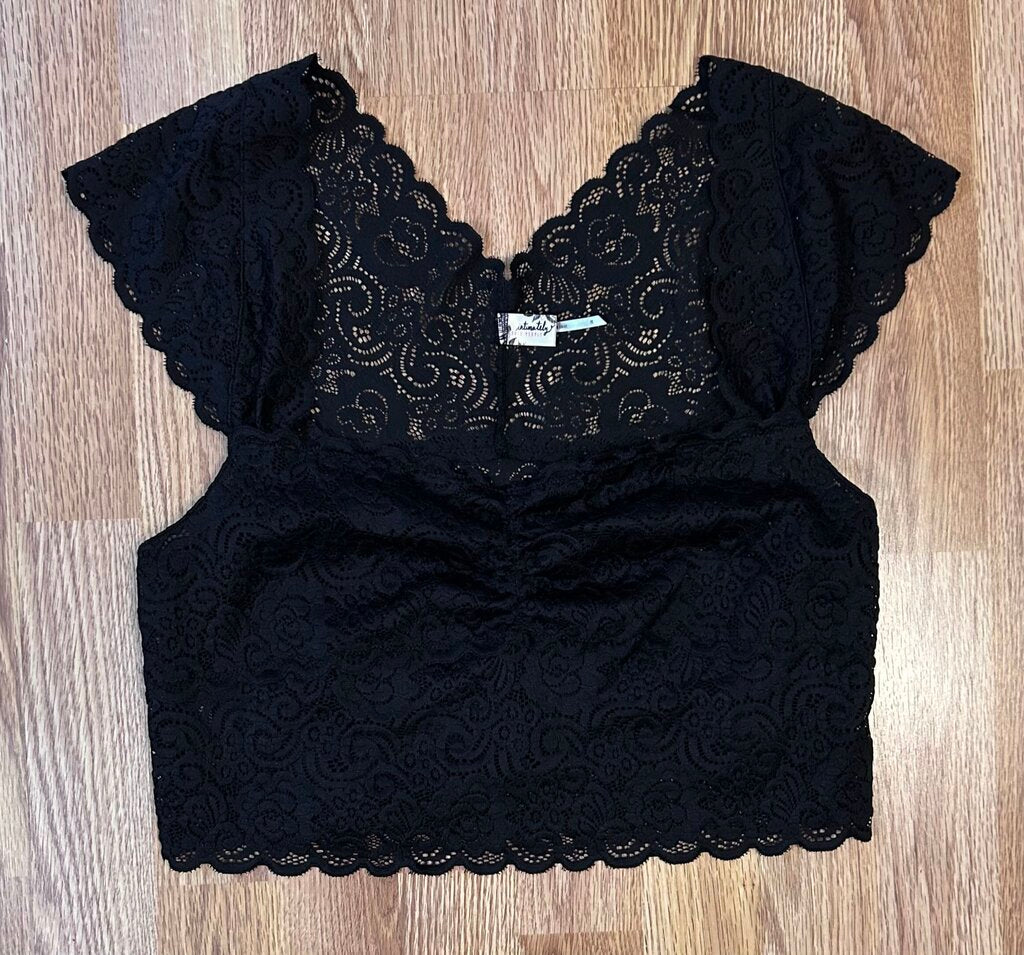 Intimately Free People lace cropped tank (L)
