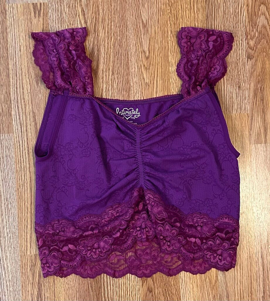 Intimately Free People lace cropped tank (M/L)