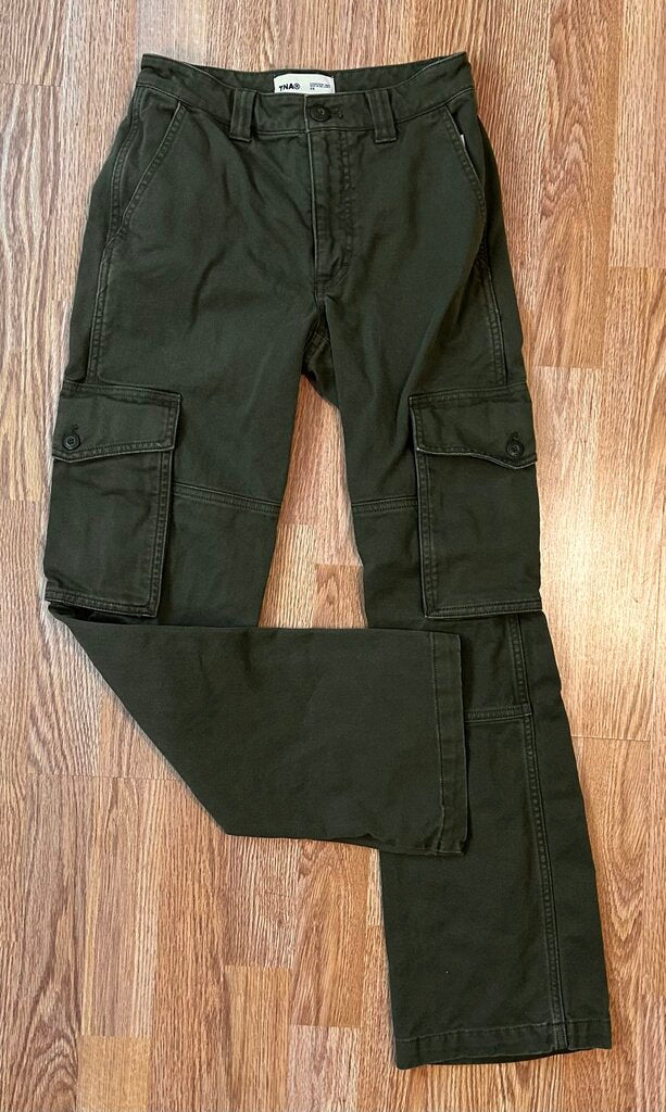 TNA canvas cargo pant (size 0)
