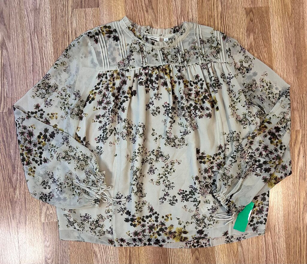 Wilfred floral high neck blouse (S)