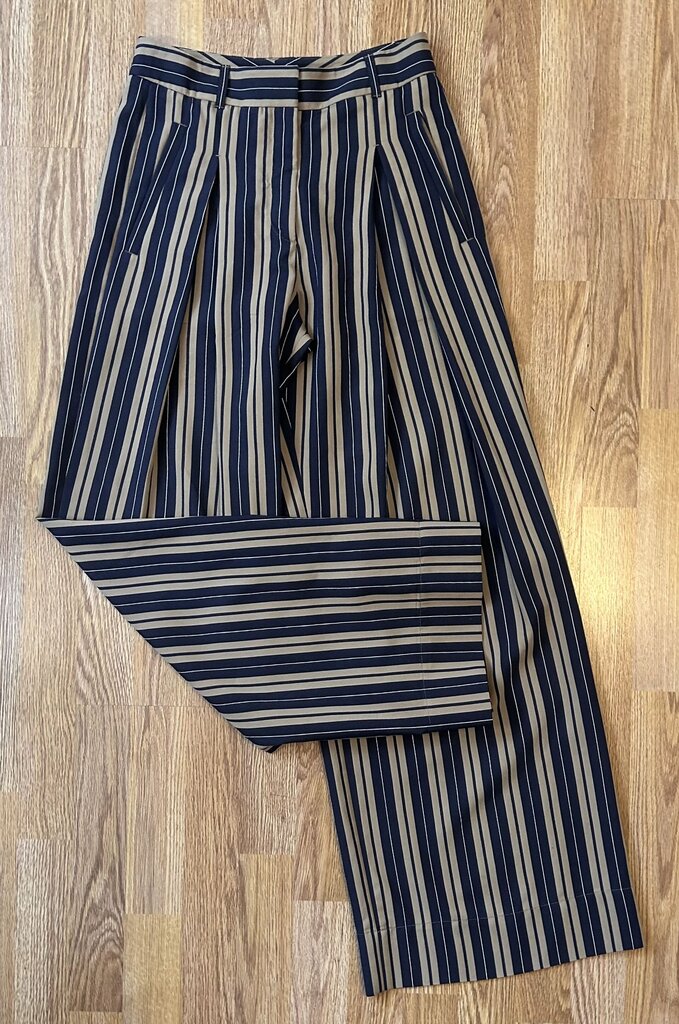 Me+Em wide leg striped trouser (size 2)