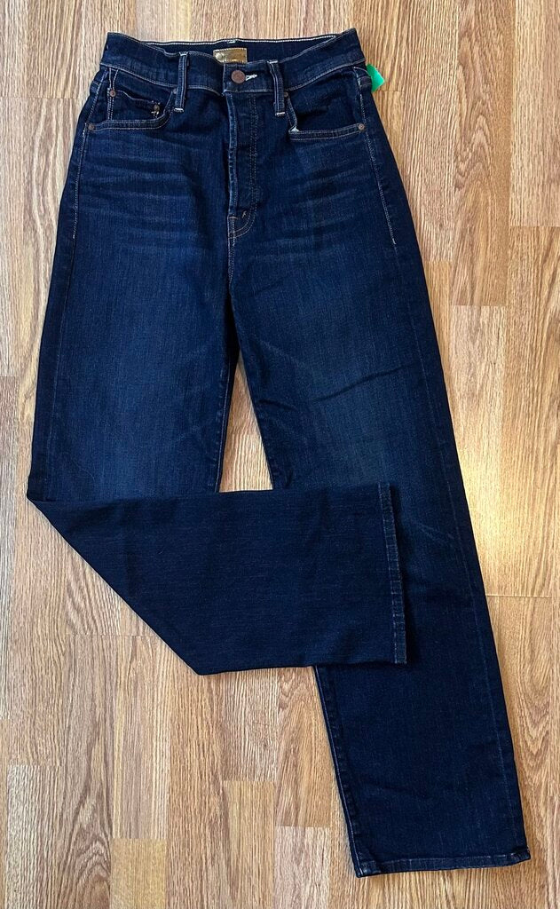 Mother Denim (Superior) 'Rambler ankle' high rise straight jean (size 25)